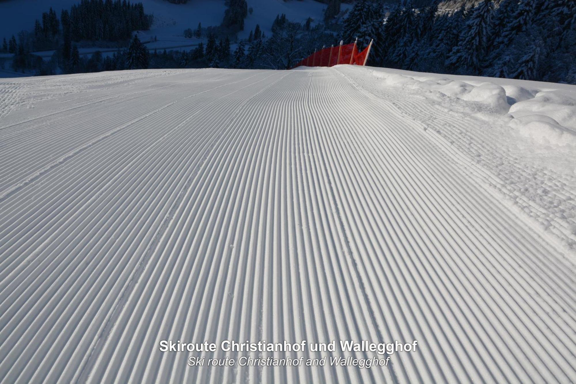 Ski In-Ski Out - Gaestehaeuser Saalbach-Hinterglemm - Wallegghof Christianhof 外观 照片