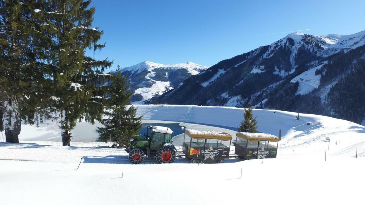 Ski In-Ski Out - Gaestehaeuser Saalbach-Hinterglemm - Wallegghof Christianhof 外观 照片