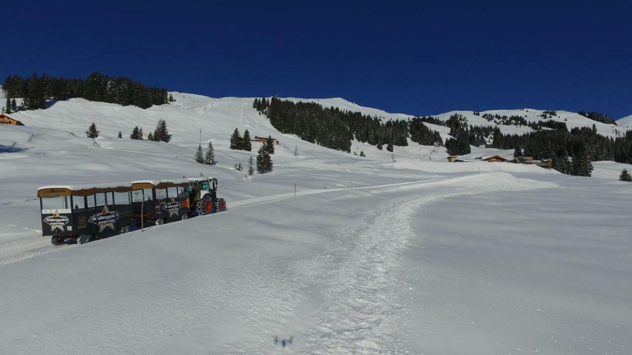 Ski In-Ski Out - Gaestehaeuser Saalbach-Hinterglemm - Wallegghof Christianhof 外观 照片